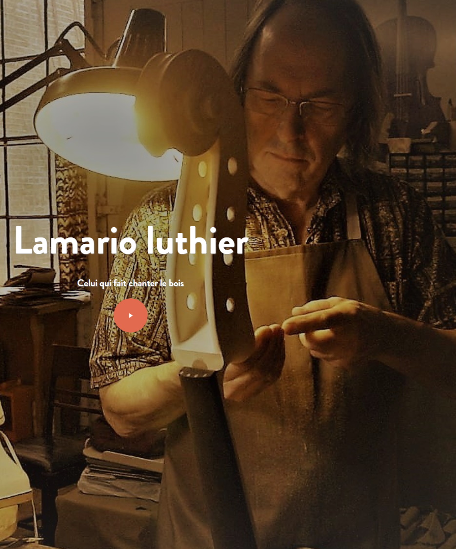 Lamario Luthier on La Fabrique Culturelle
